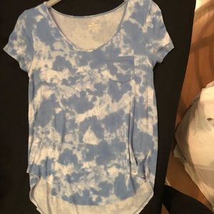 Cute blue n white tee